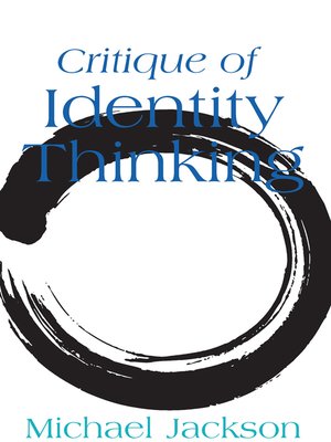 cover image of Critique of Identity Thinking